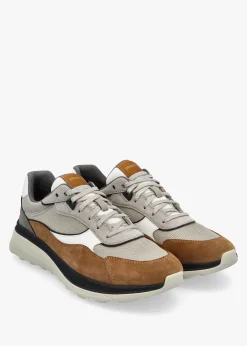 New Geox Men’s U Spherica Actif X1 Sand Toffee Trainers