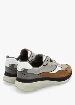 New Geox Men’s U Spherica Actif X1 Sand Toffee Trainers