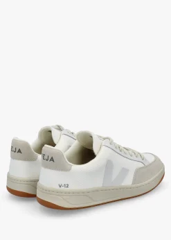 Discount VEJA Men’s V-12 B-Mesh White Natural Trainers