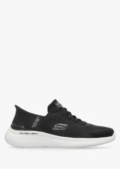 Outlet SKECHERS Men’s Vegan Slip Ins Bounder 2.0 Emerged Black Trainers
