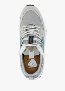 Best FLOWER MOUNTAIN Men’s Yamano 3 Uni Grey Suede & Nylon Trainers