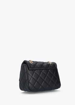Outlet VALENTINO BAGS Mini Ocarina Quilted Black Shoulder Bag