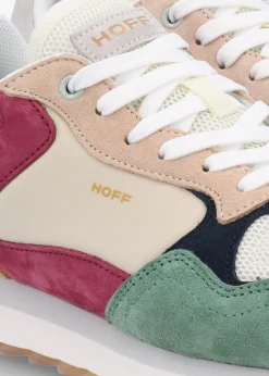 Hot HOFF Montreal Multicoloured Suede Trainers