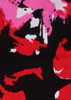 New ALISON SHERRI Multicoloured Cotton Mix Floral Abstract Jumper