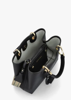 Best EMPORIO ARMANI Myea Black Shopper Bag With Pouch