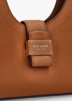 Best KATE SPADE Nouveau Small Cavern Clay Leather Shoulder Bag