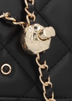 Clearance VALENTINO BAGS Ocarina II Quilted Nero Shoulder Bag