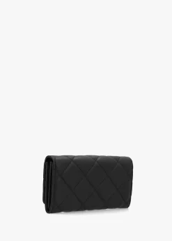 Online VALENTINO BAGS Ocarina Relove Recycle Quilted Nero Wallet