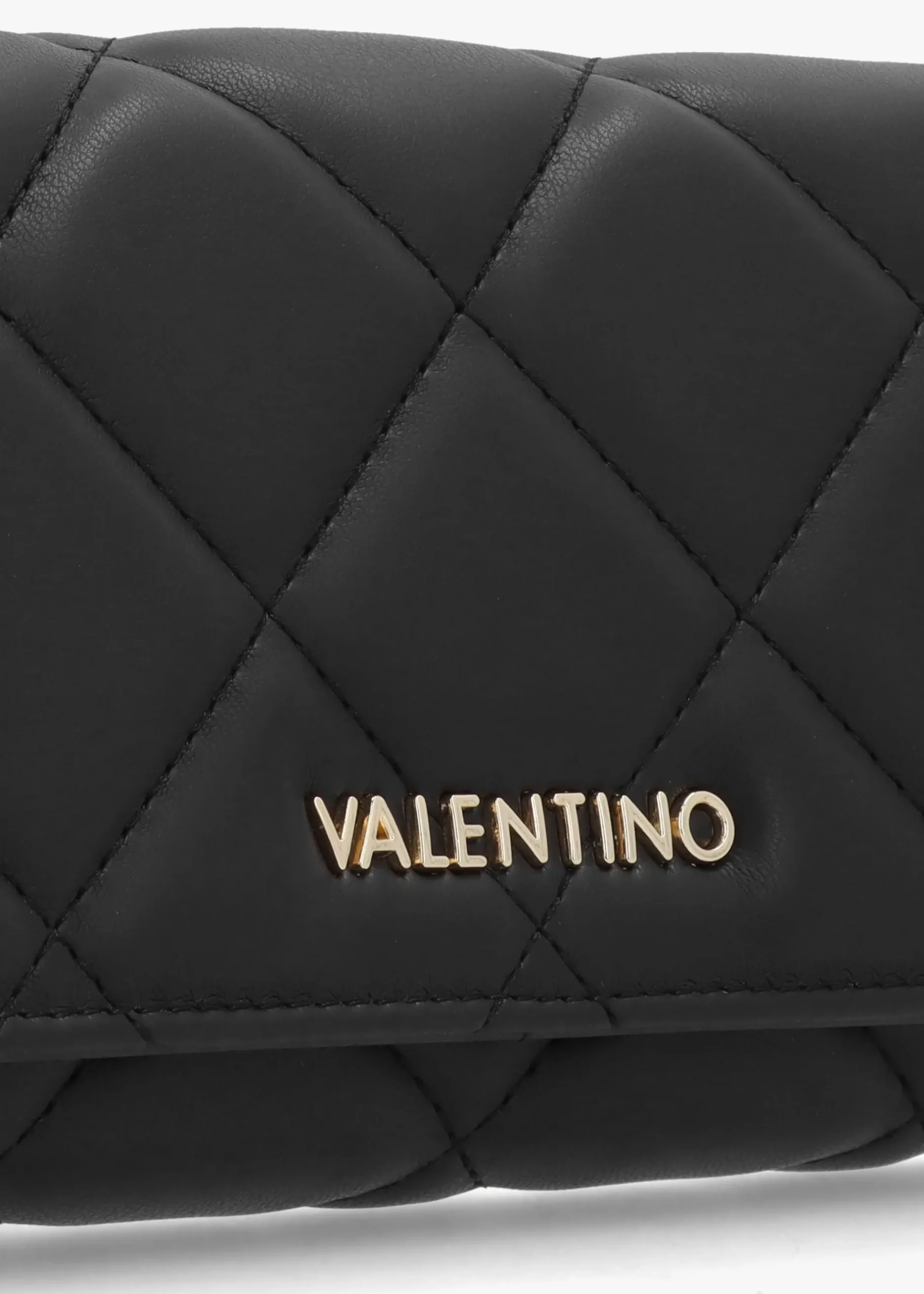 Online VALENTINO BAGS Ocarina Relove Recycle Quilted Nero Wallet