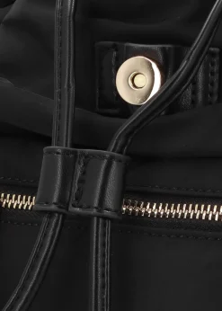 New VALENTINO BAGS Olmo Relove Recycle Nero Backpack