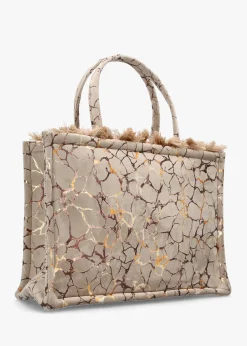 New SORENA One-Of-A-Kind Ammoudi Large Multicoloured Tote Bag