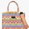 Online SORENA One-Of-A-Kind Cecilia Medium Multicoloured Tote Bag