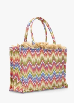 Online SORENA One-Of-A-Kind Cecilia Medium Multicoloured Tote Bag