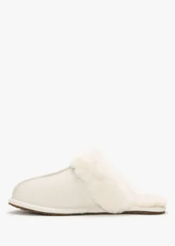 Online AUSTRALIA LUXE Pale Leather Sheepskin Closed Mule Slippers