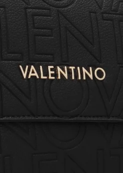 Outlet VALENTINO BAGS Pansy Logo Nero Satchel Bag