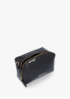 Online VALENTINO BAGS Pattie Patent Nero Camera Bag
