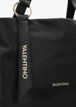 Online VALENTINO BAGS Peonies Nero Shopper Bag