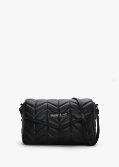 Discount VALENTINO BAGS Petal Chevron Nero Cross-Body Bag