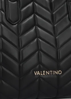 Discount VALENTINO BAGS Petal Quilted Chevron Nero Shopper Bag
