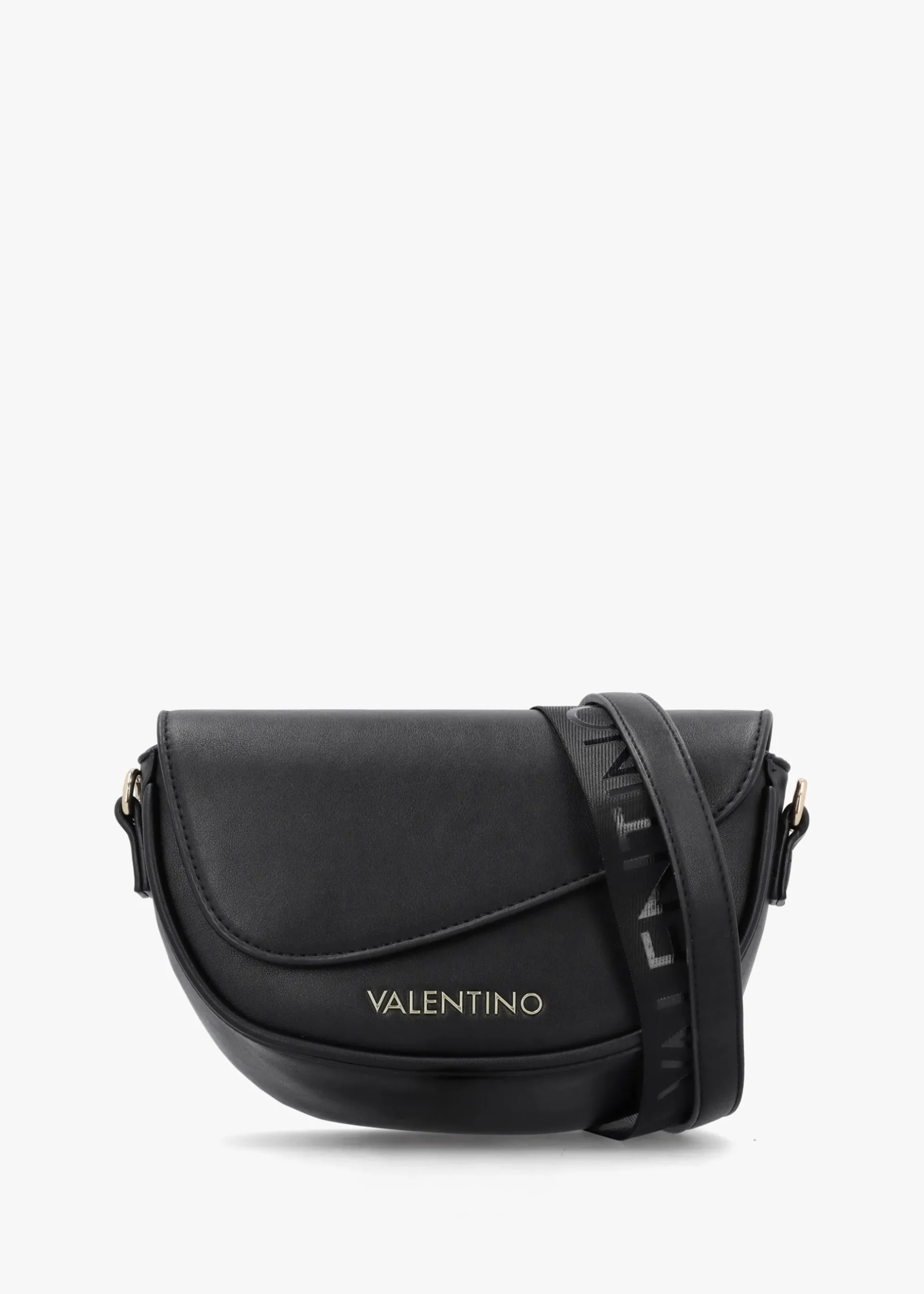 Discount VALENTINO BAGS Piper Asymmetric Flap Nero Cross-Body Bag