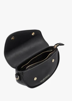 Discount VALENTINO BAGS Piper Asymmetric Flap Nero Cross-Body Bag