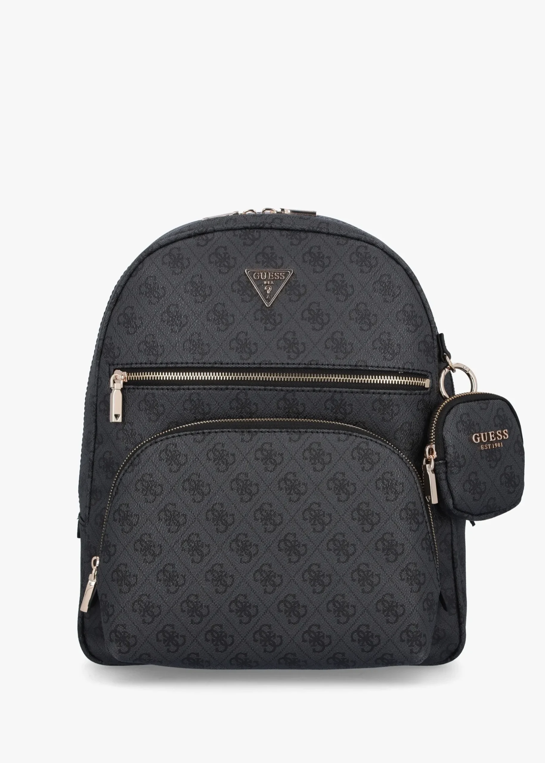 Discount GUESS Power Play Tech Coal Logo Backpack