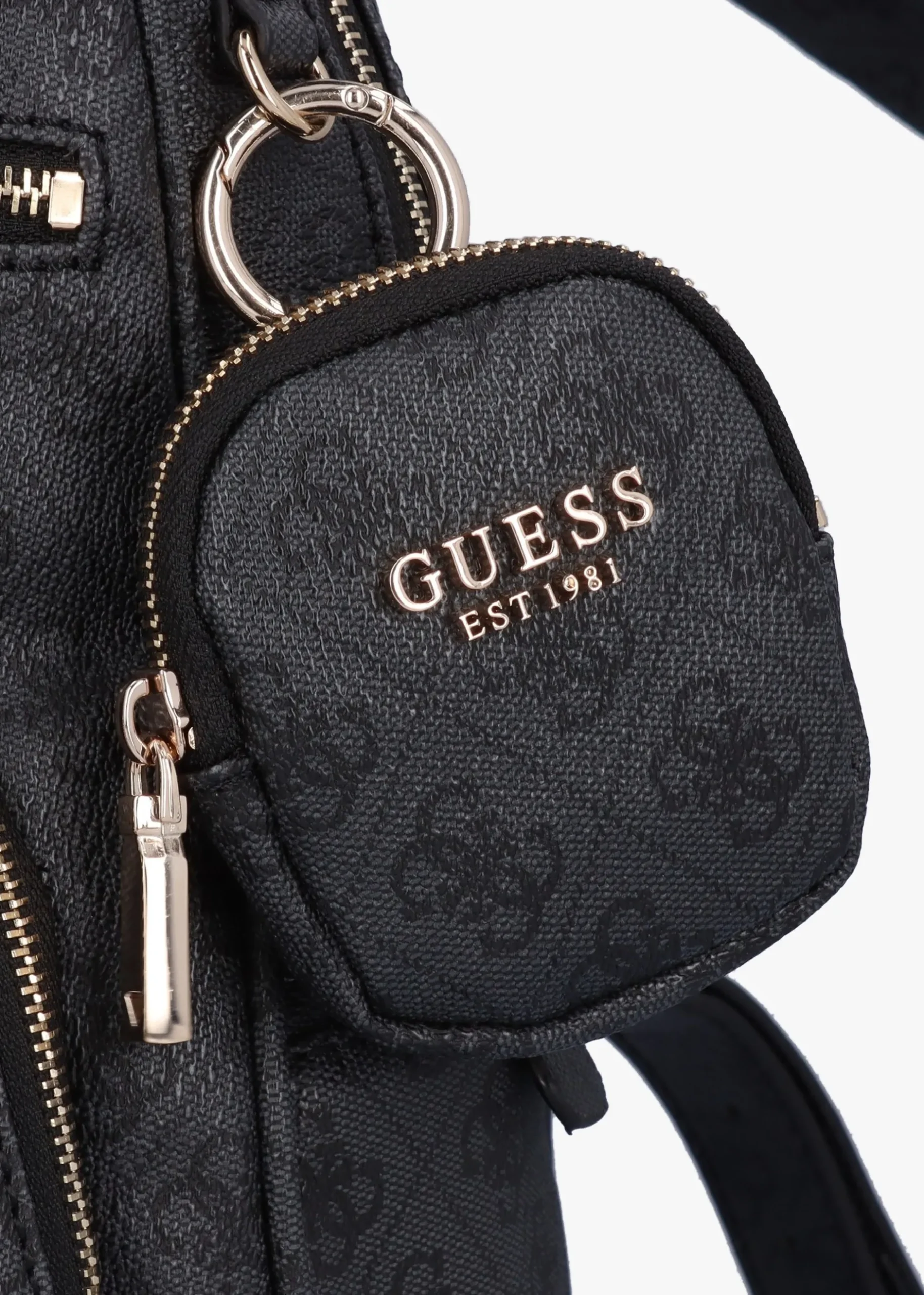 Discount GUESS Power Play Tech Coal Logo Backpack