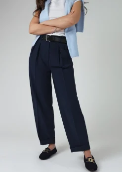 New DANIEL Privey Navy Suede Moccasin Loafers