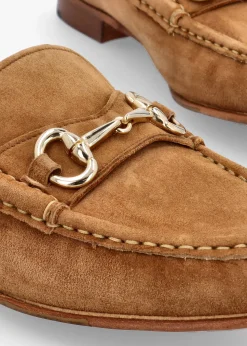 Discount DANIEL Pule Tan Suede Backless Mule Loafers