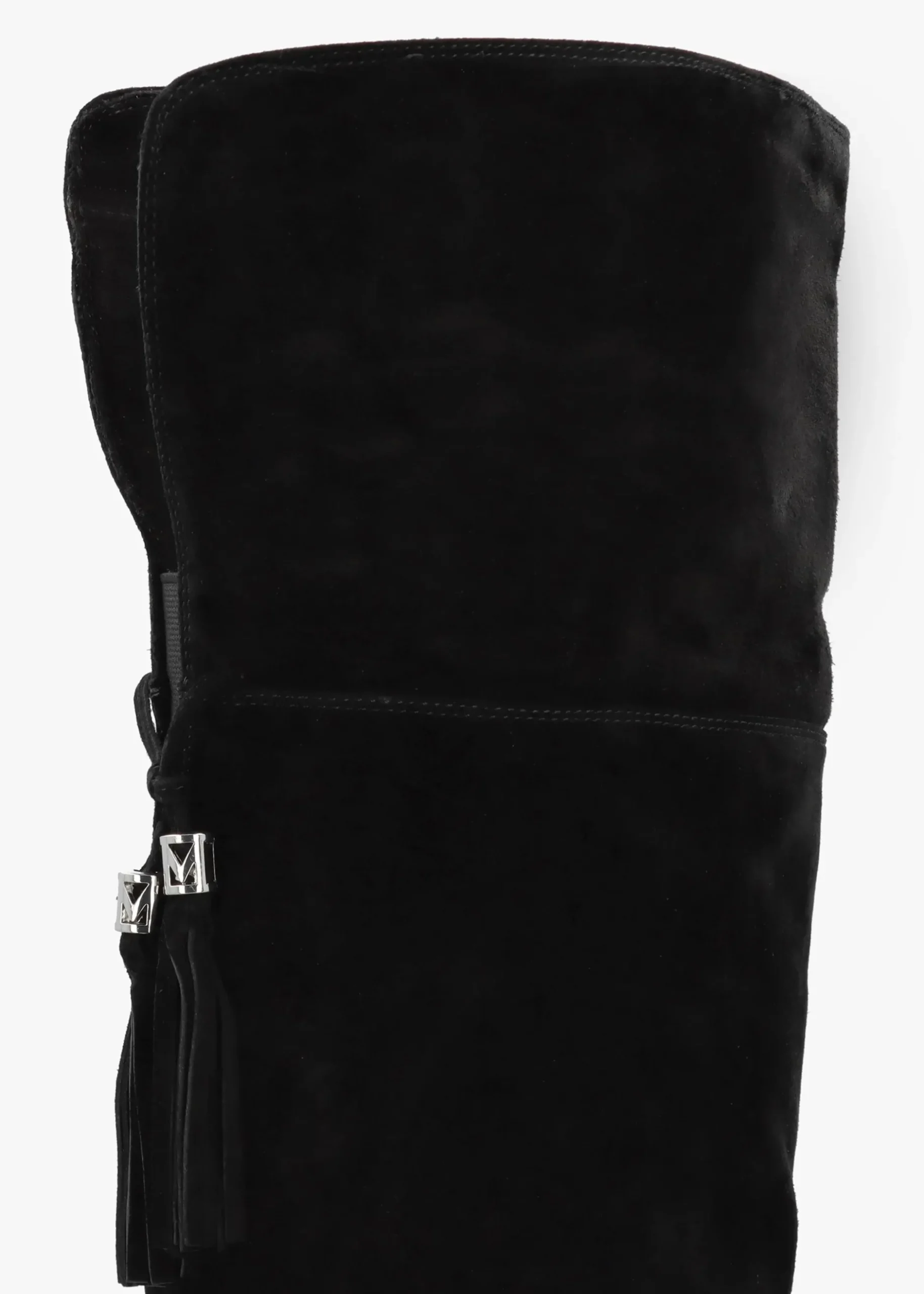 Discount MODA IN PELLE Retta Black Suede Block Heel Over The Knee Boots