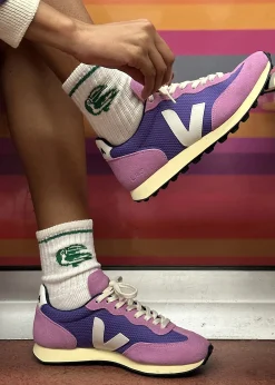 Outlet VEJA Rio Branco Alveomesh Purple White Trainers