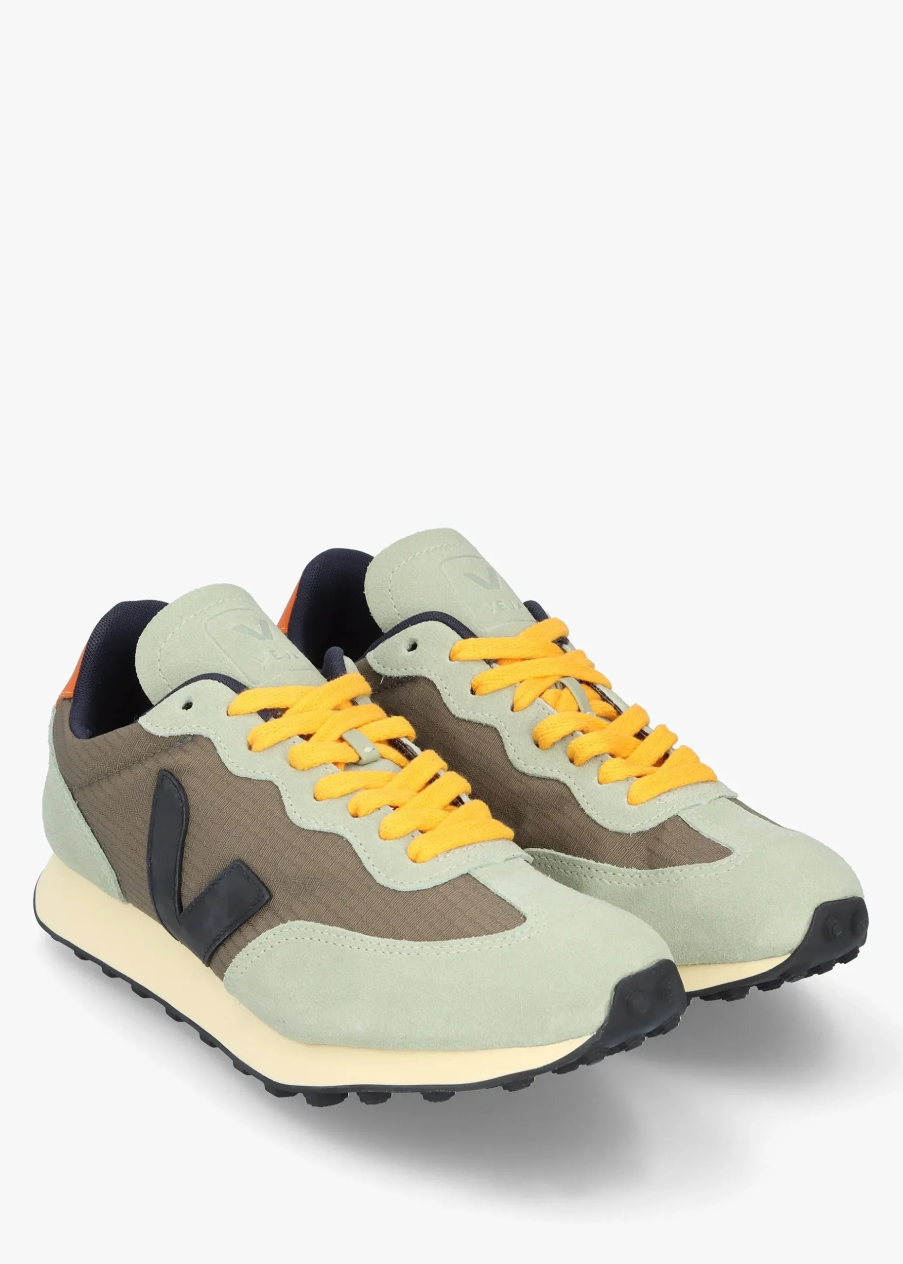 Hot VEJA Rio Branco Ripstop Kaki Black Trainers