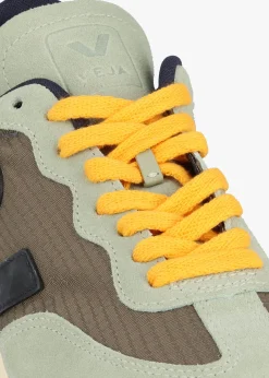 Hot VEJA Rio Branco Ripstop Kaki Black Trainers