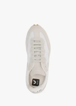 Discount VEJA Rio Branco White Pierre Natural Suede & Mesh Trainers