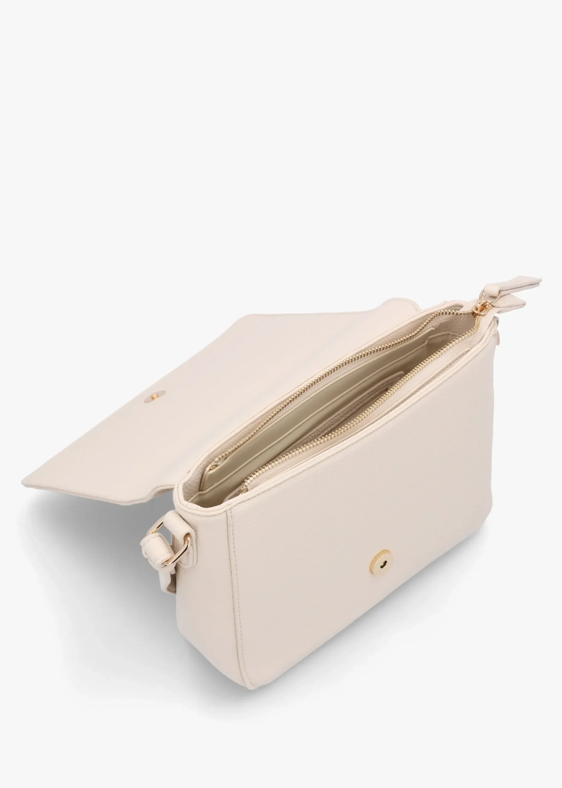 Outlet VALENTINO BAGS Rised Ecru Cross-Body Bag