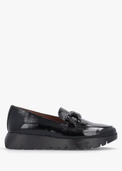 Best WONDERS Rose Black Patent Loafers