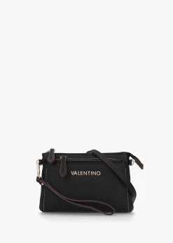 New VALENTINO BAGS Samantha Nero Wallet On A Strap