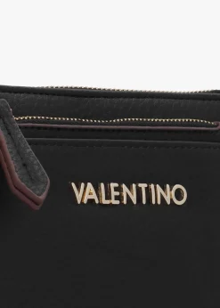 New VALENTINO BAGS Samantha Nero Wallet On A Strap