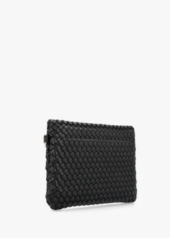 New VALENTINO BAGS Shantel Woven Nero Shoulder Bag