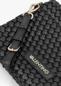 New VALENTINO BAGS Shantel Woven Nero Shoulder Bag