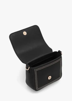 Outlet VALENTINO BAGS Shine Nero Cross-Body Bag