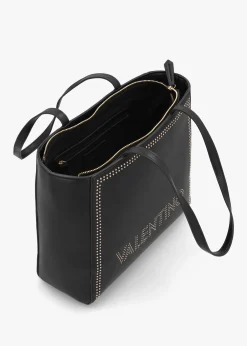 Sale VALENTINO BAGS Shine Nero Shopper Bag