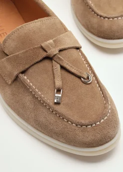 Online DANIEL Siani Beige Suede Loafers