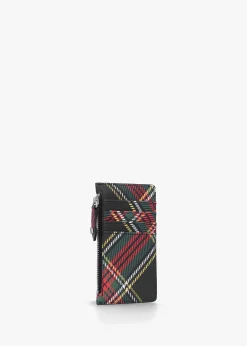 Hot VIVIENNE WESTWOOD Slim Long Chelsea Tartan Multicoloured Card Holder