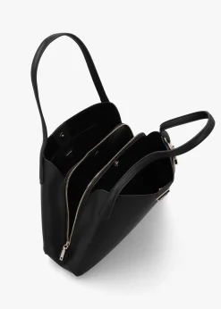 New GUESS Sora Girlfriend Black Carryall Shoulder Bag