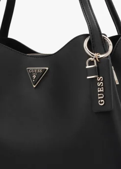 New GUESS Sora Girlfriend Black Carryall Shoulder Bag