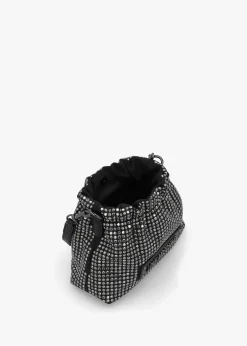 Discount LOVE MOSCHINO Sparkling Nero Bucket Bag