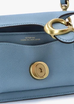 Online COACH Tabby 20 Bluebell Leather Shoulder Bag