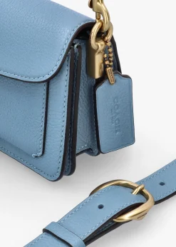 Online COACH Tabby 20 Bluebell Leather Shoulder Bag