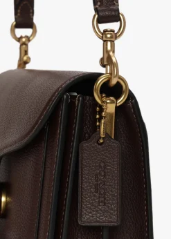 Hot COACH Tabby 26 Maple Leather Shoulder Bag